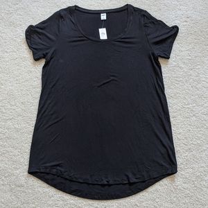 NWT Old Navy Women's short sleeve black top